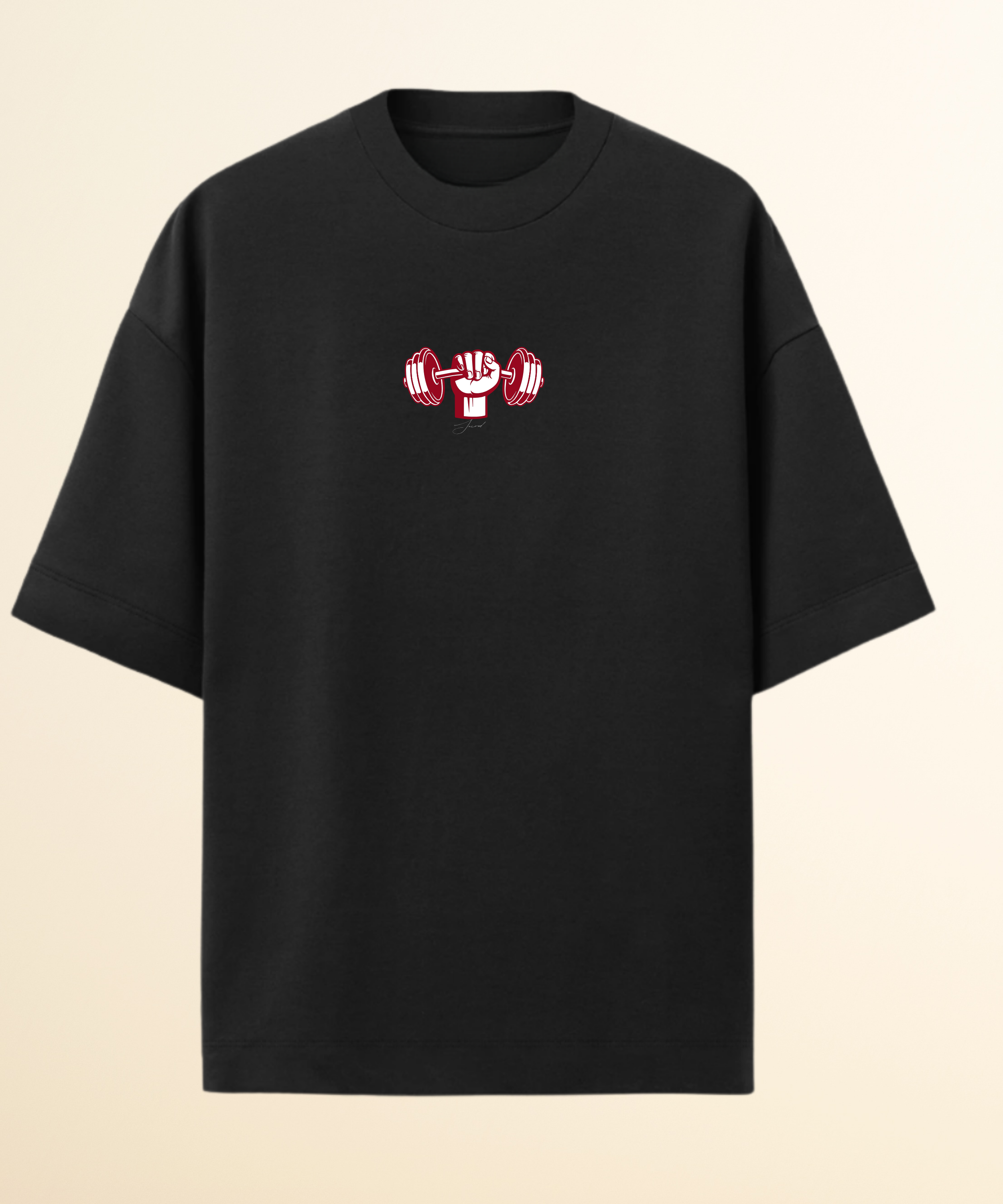 Camiseta Oversized Eu treino