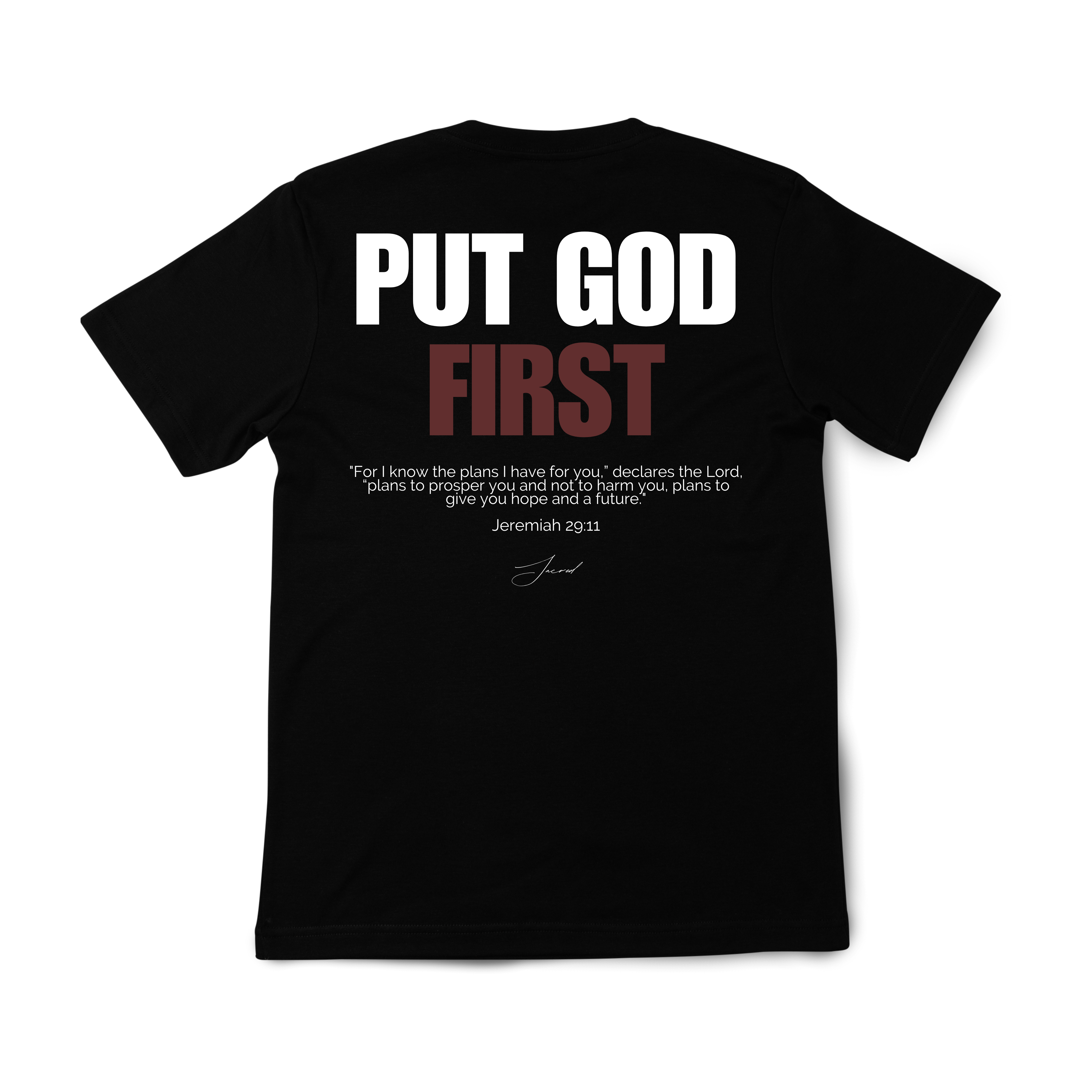 Camiseta OVersized Put God