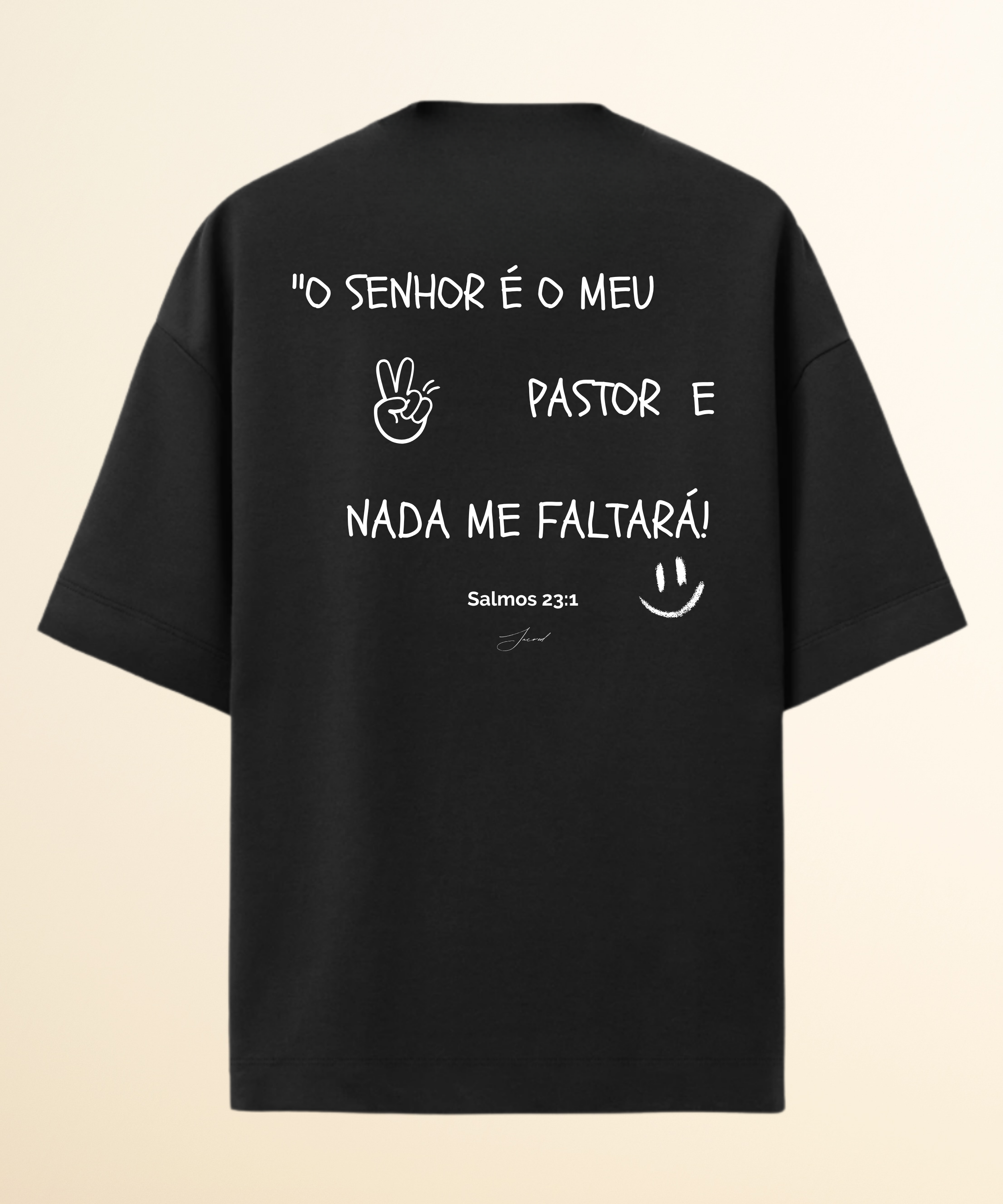 Camiseta Oversized Salmo 23:1