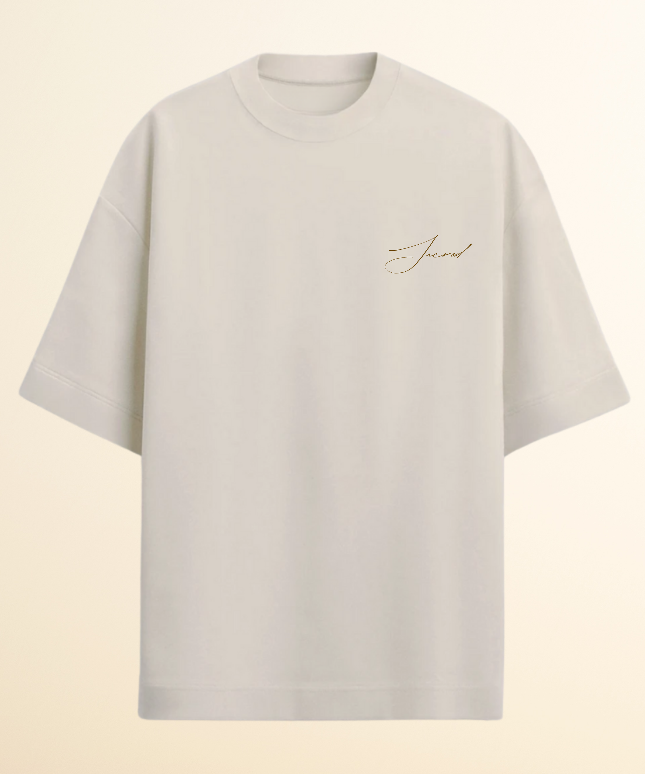 Camiseta Oversized Holy off white