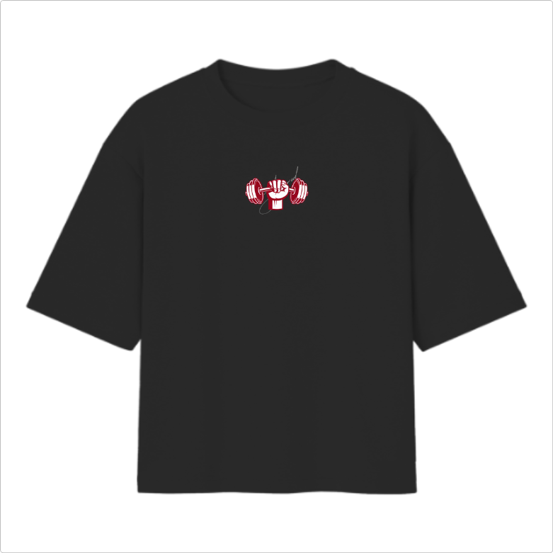 Camiseta Oversized Eu treino