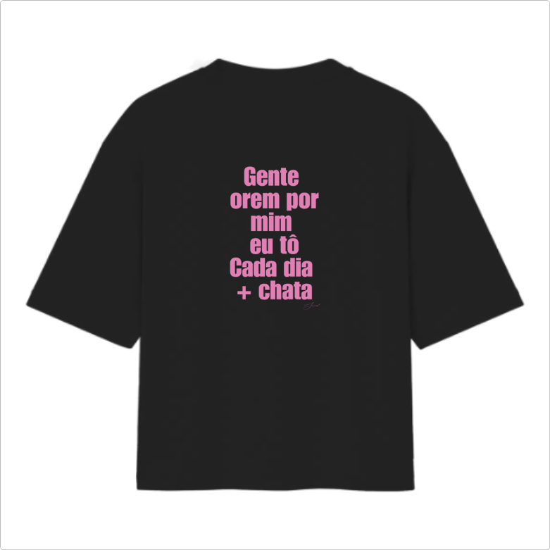 Camiseta Oversized Personalizável