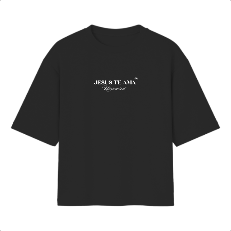 Camiseta Oversized Ele Te Ama