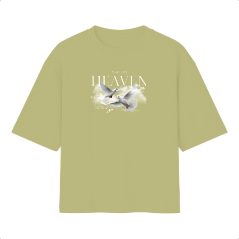 Camiseta Oversized Heaven