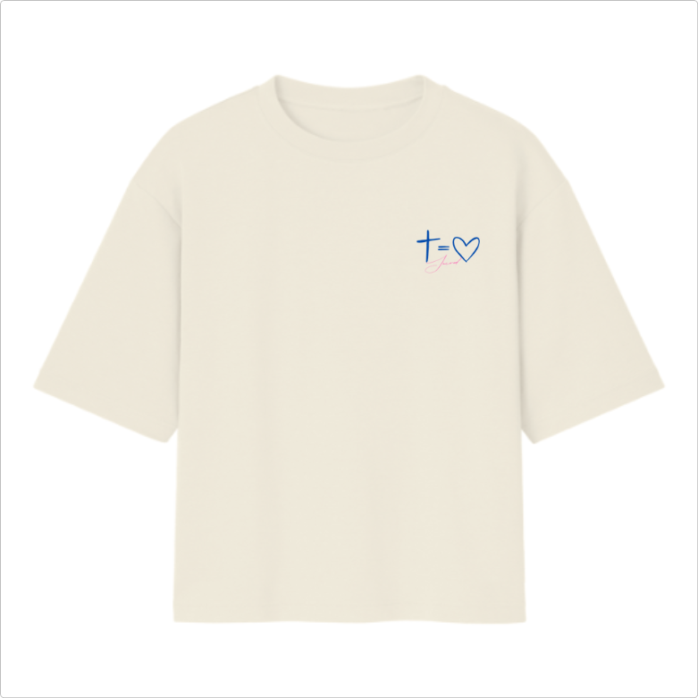 Camiseta Oversized Muito Custe Preta e Off White