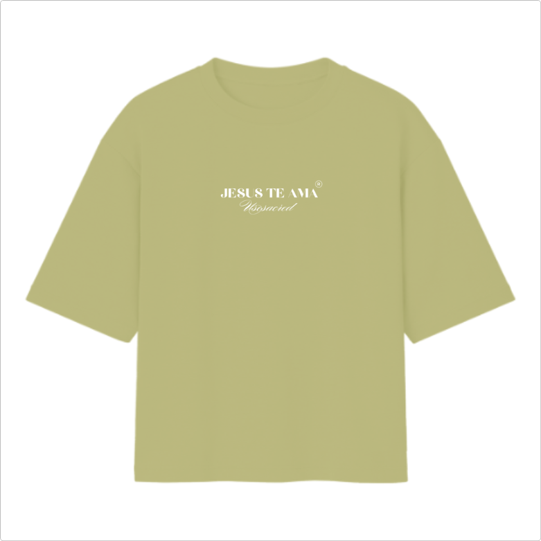 Camiseta Oversized Ele Te Ama