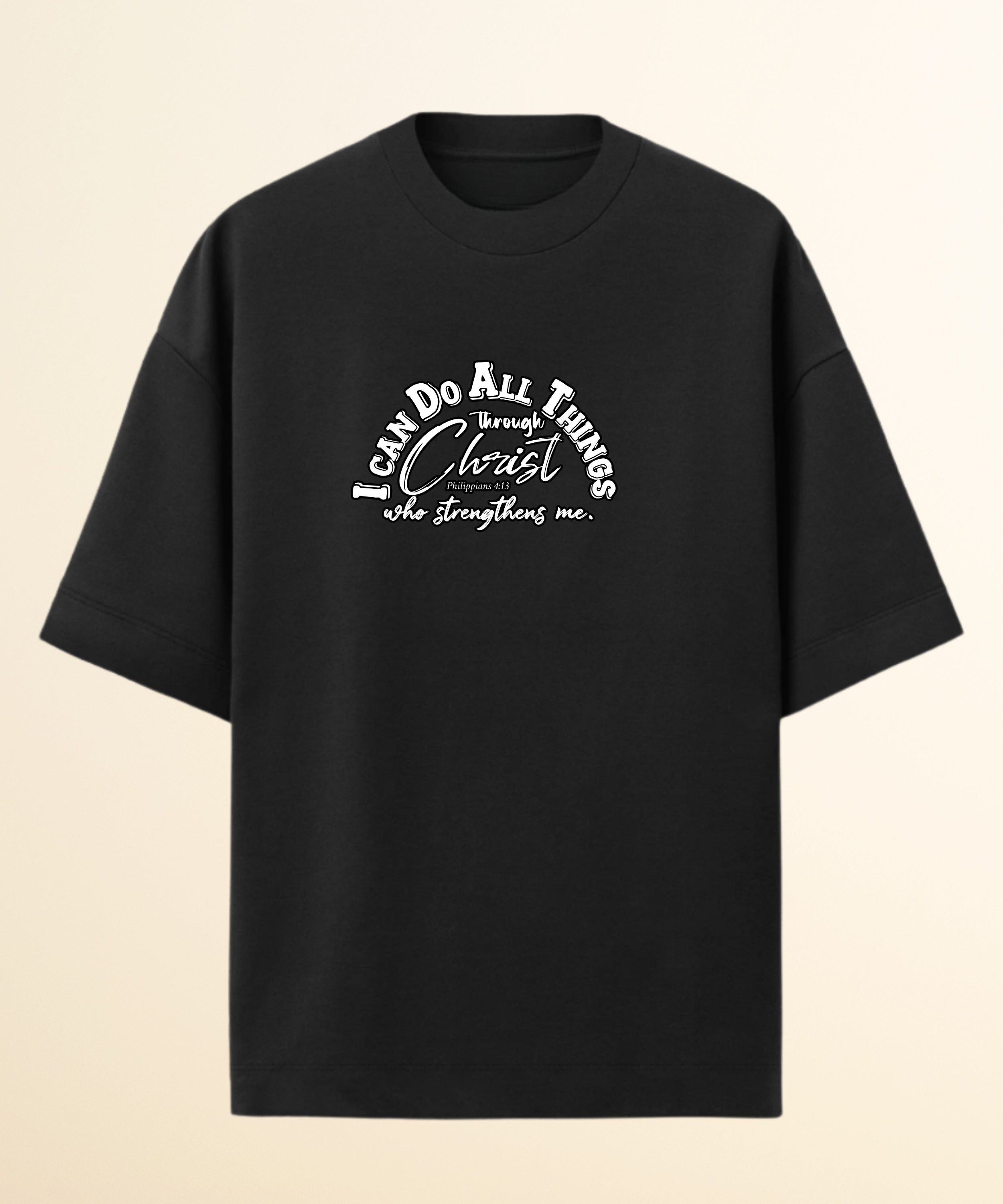 Camiseta Oversized Eu Posso