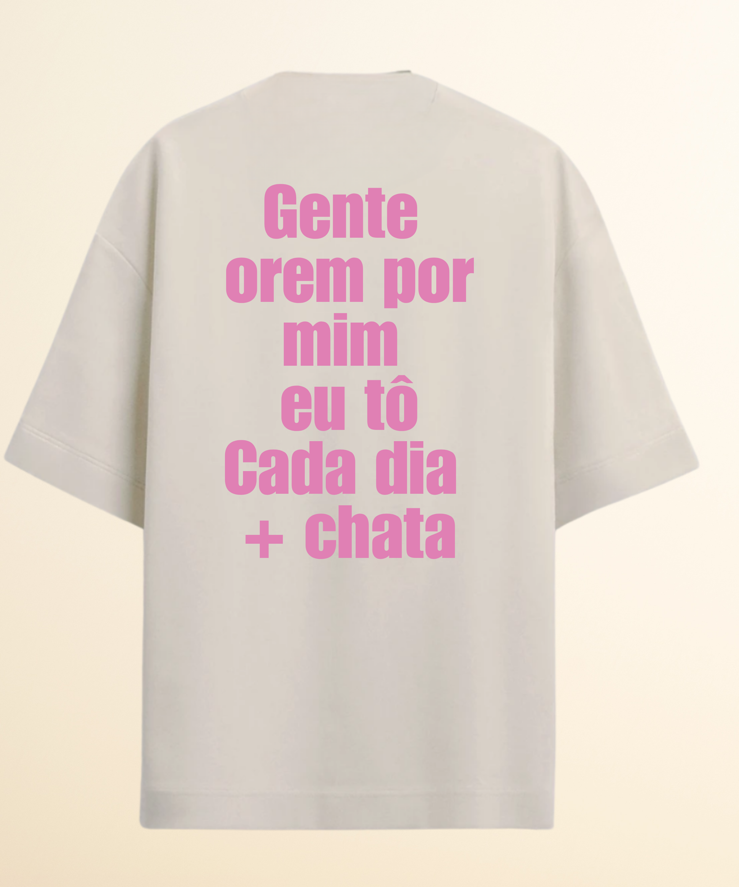 Camiseta Oversized Personalizável