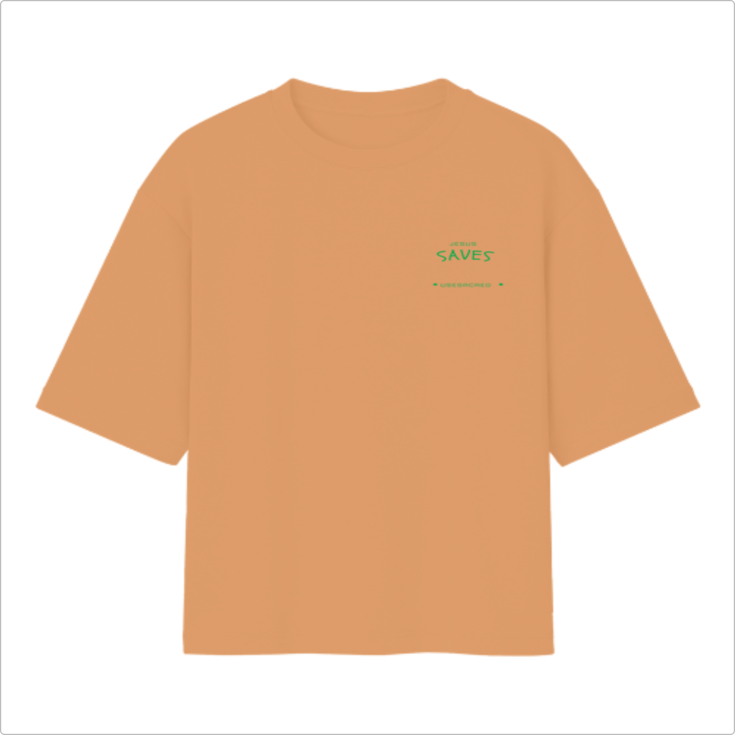 Camiseta Oversized Por que Deus Amou