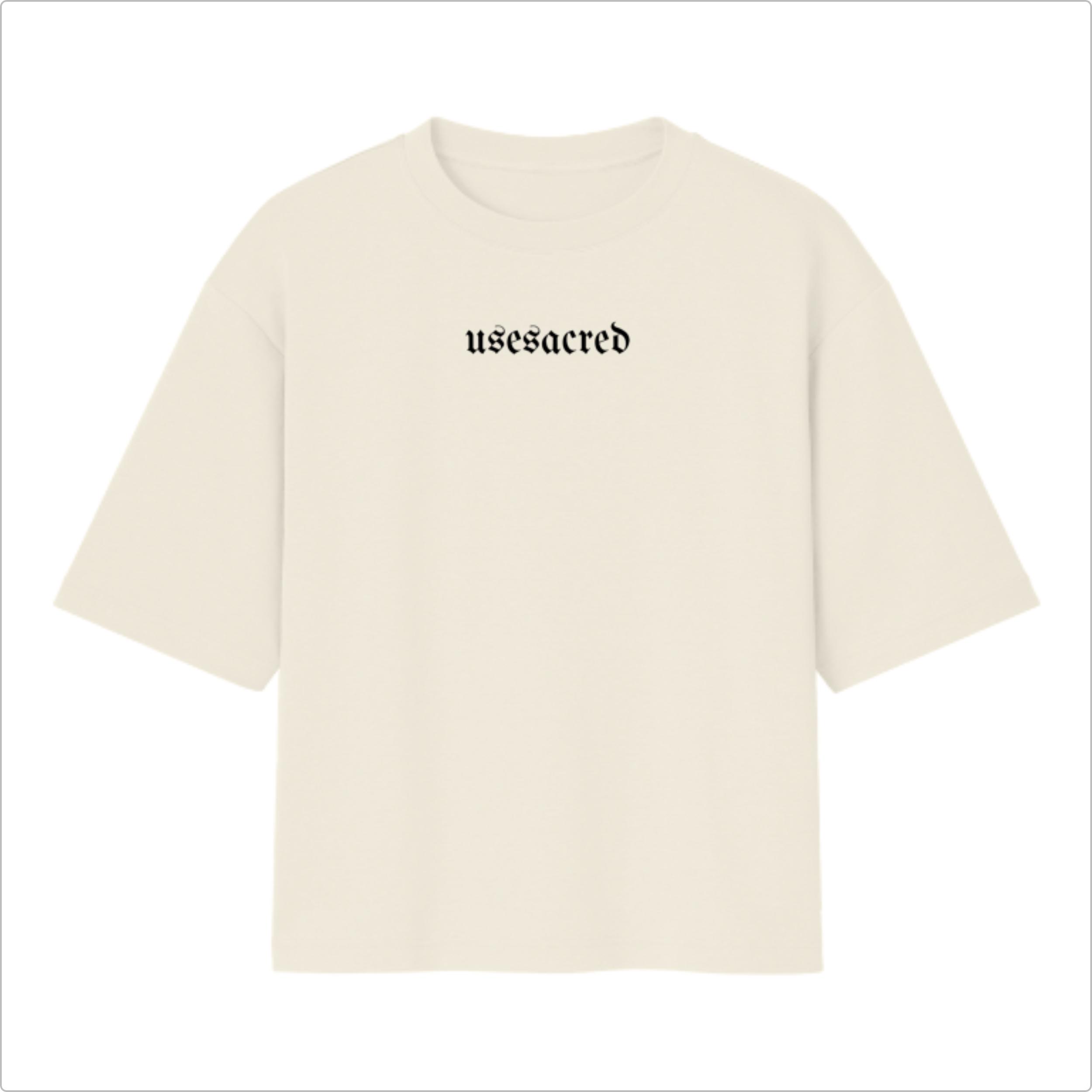Camiseta Oversized Jhesus Cristh Premium