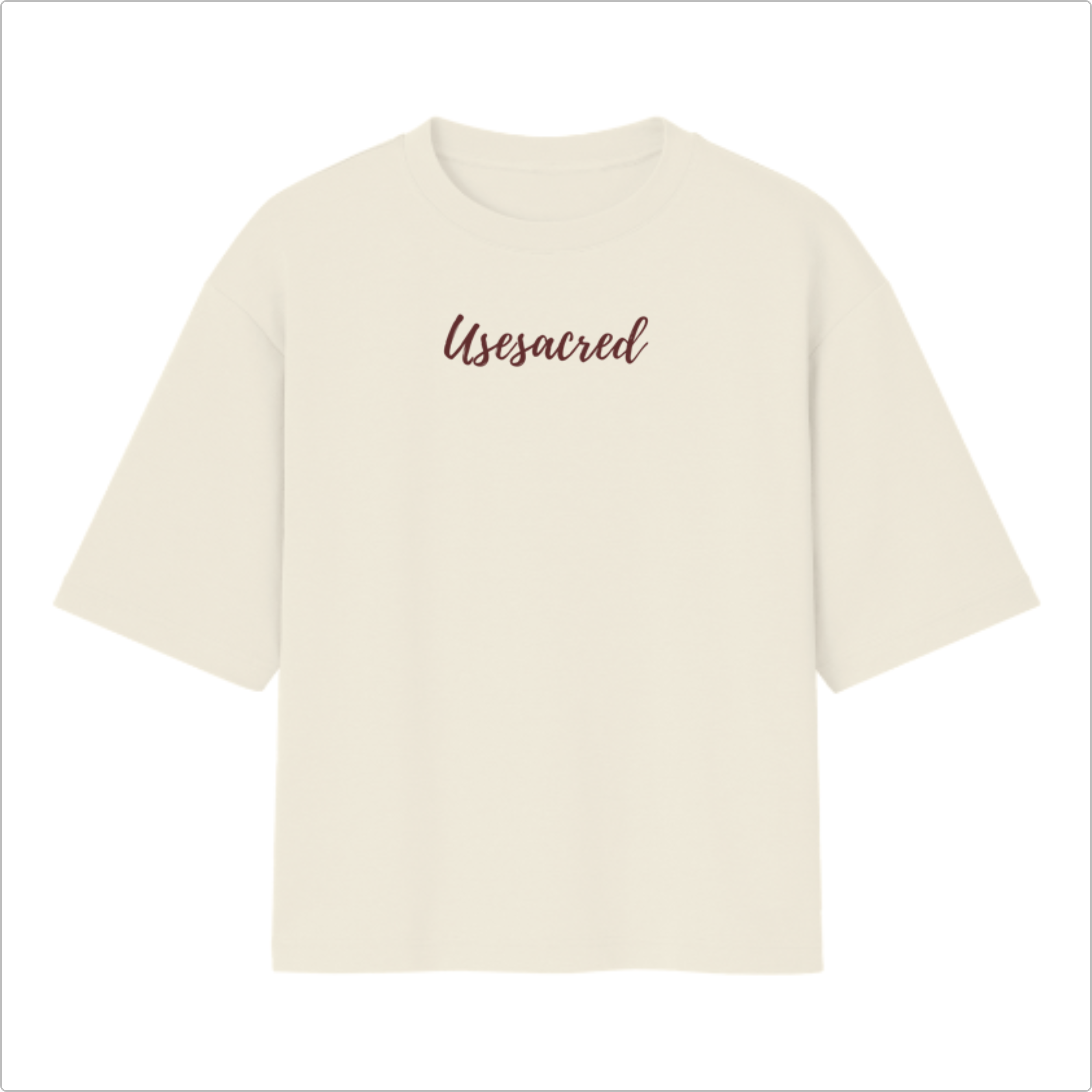 Camiseta Oversized Its About Grace