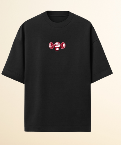 Camiseta Oversized Eu treino