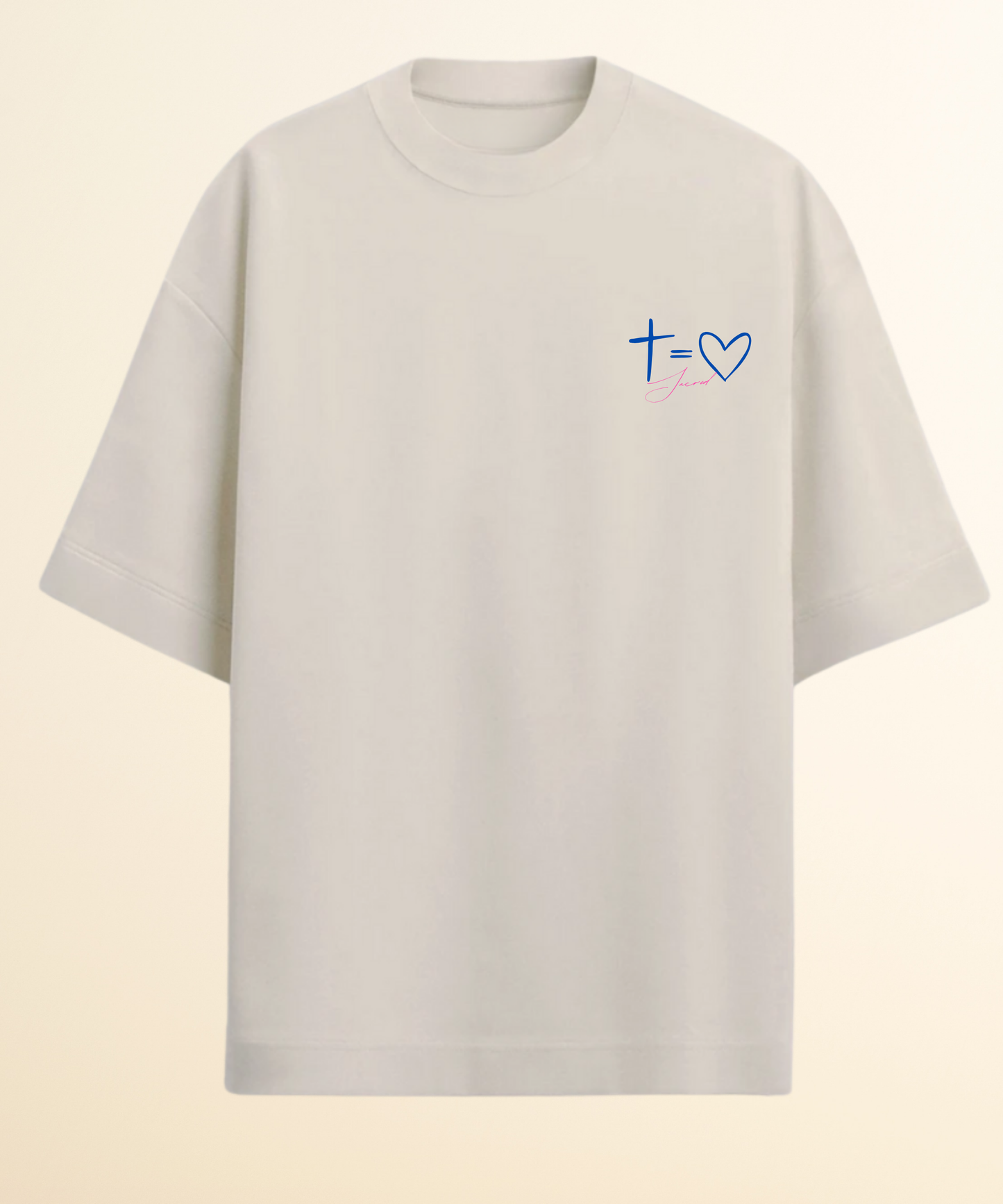 Camiseta Oversized Muito Custe Preta e Off White