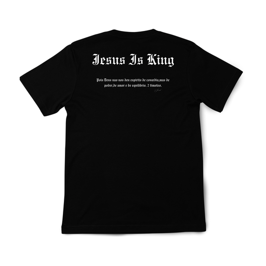 Camiseta Oversized Jesus Is King Premium