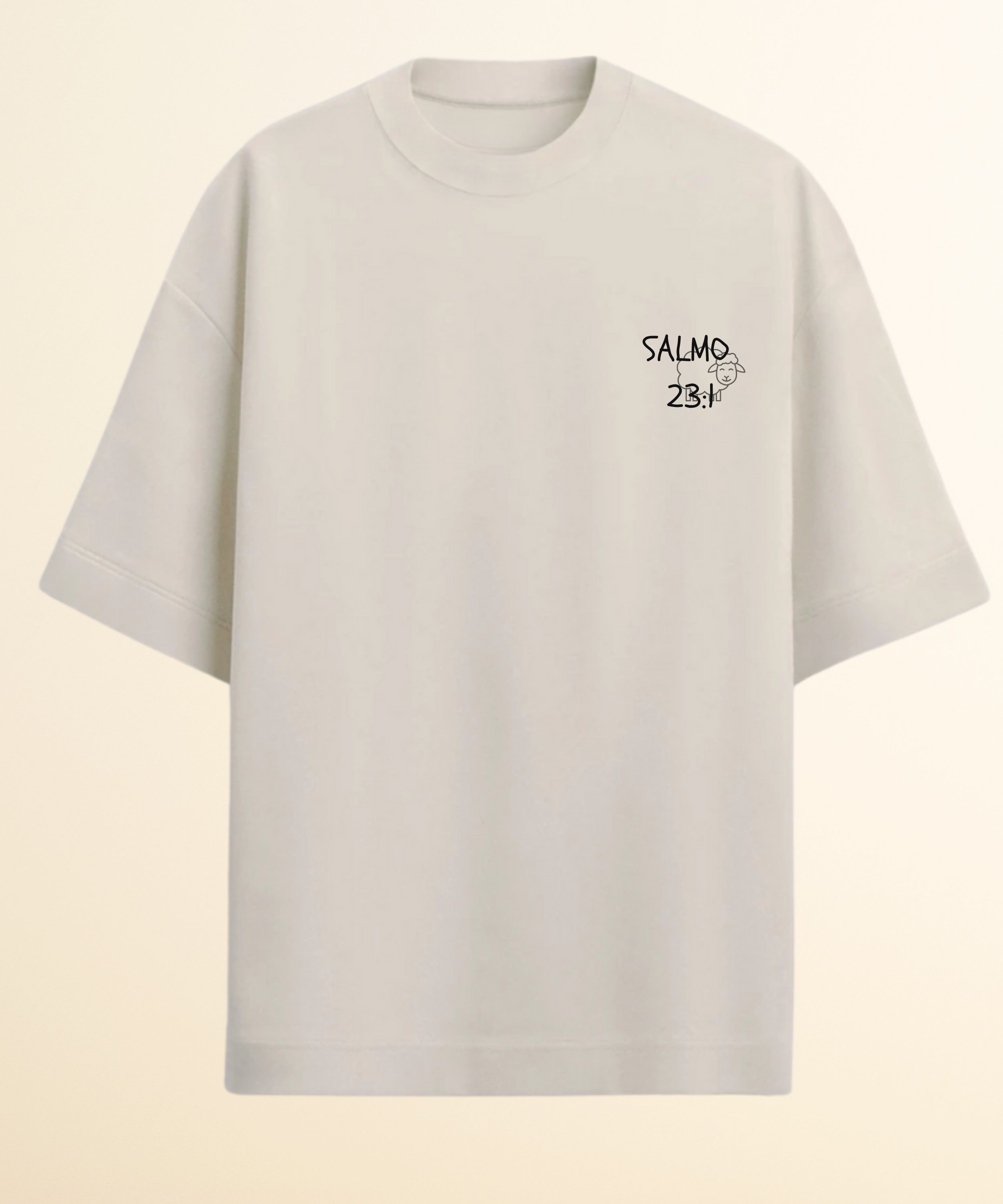 Camiseta Oversized Salmo 23:1