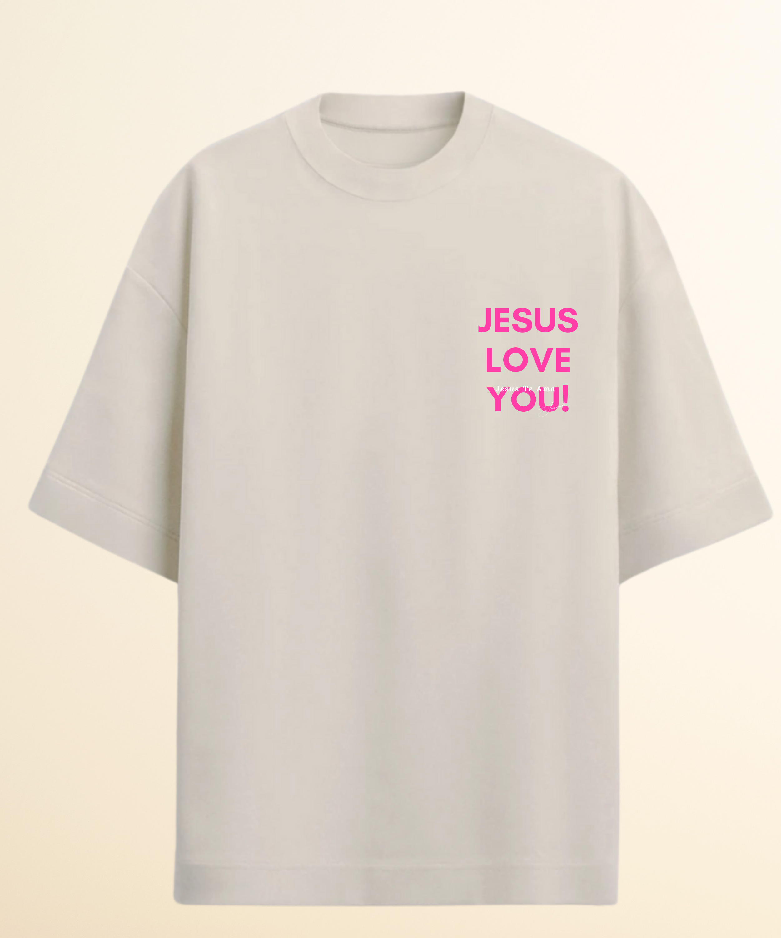 Camiseta Oversized Jesus Love