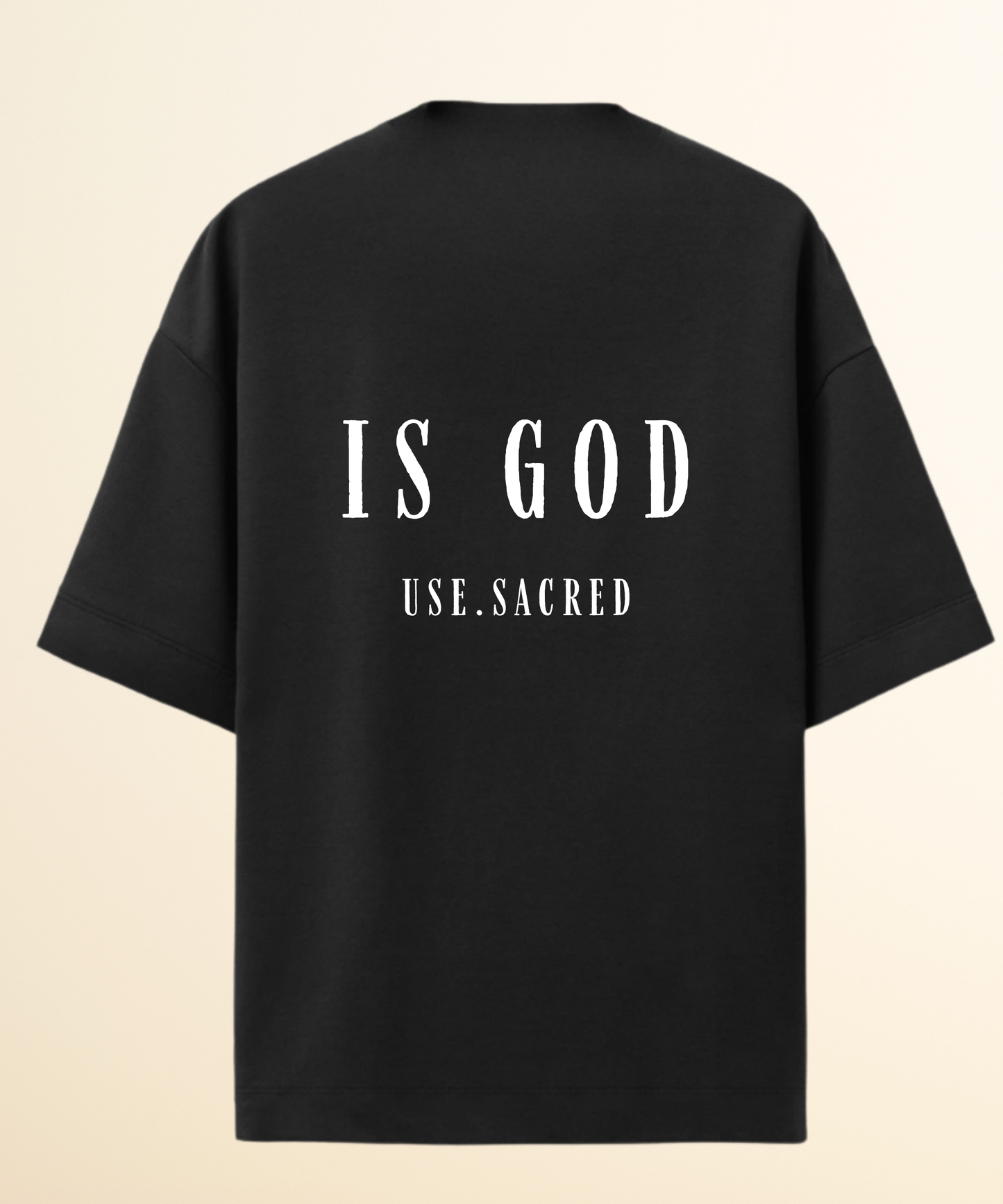 Jesus is god ( frente e costas)