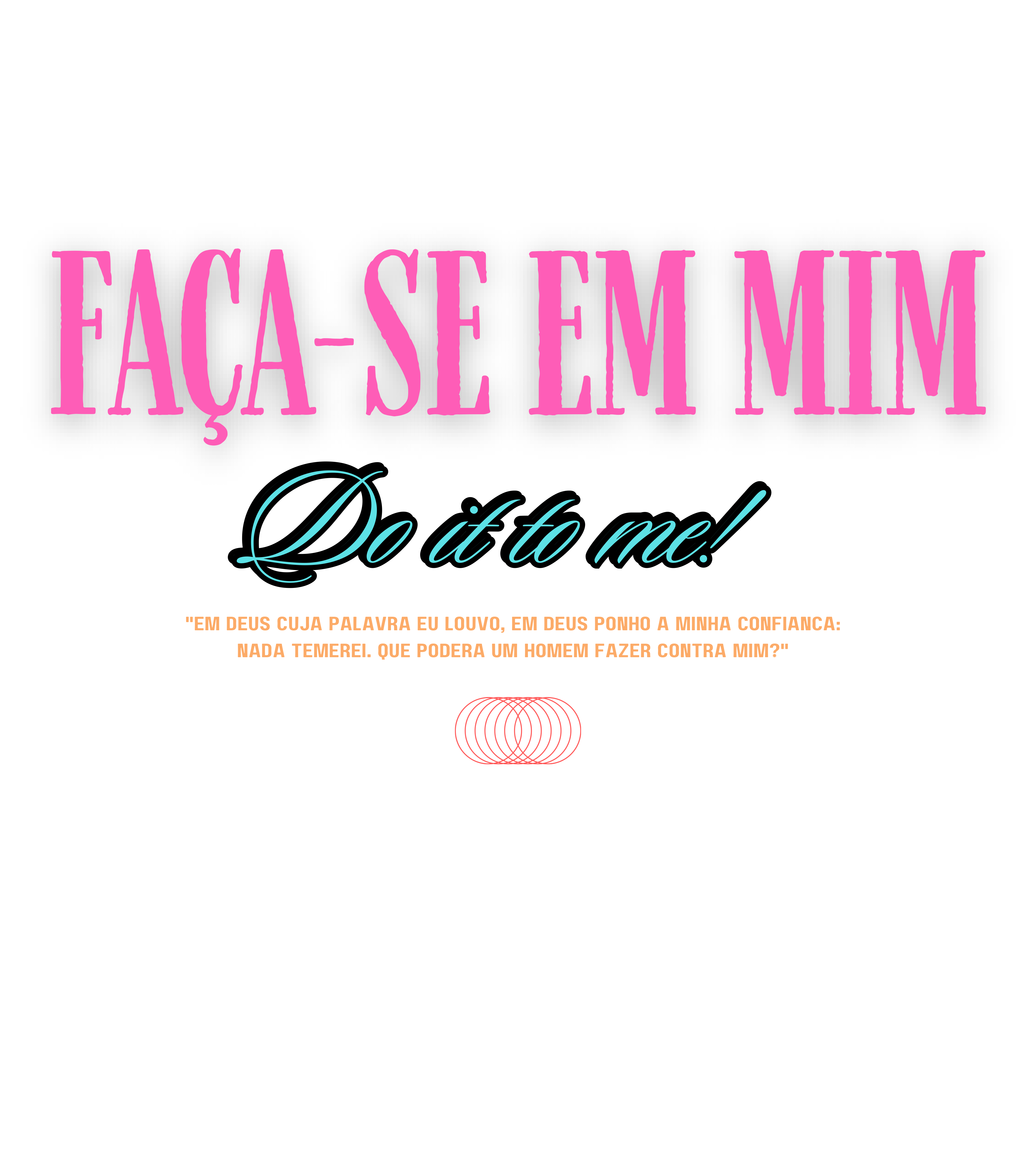 Camiseta Oversized Faça em Mim