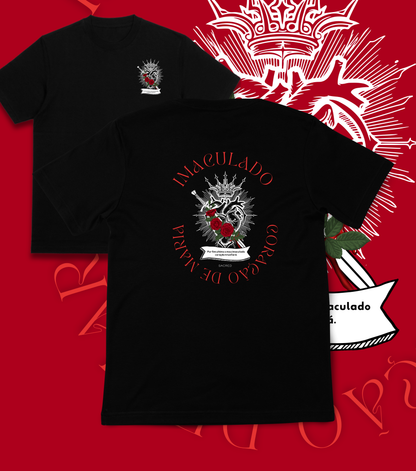 Camiseta Imaculado Coração de Maria Unissex