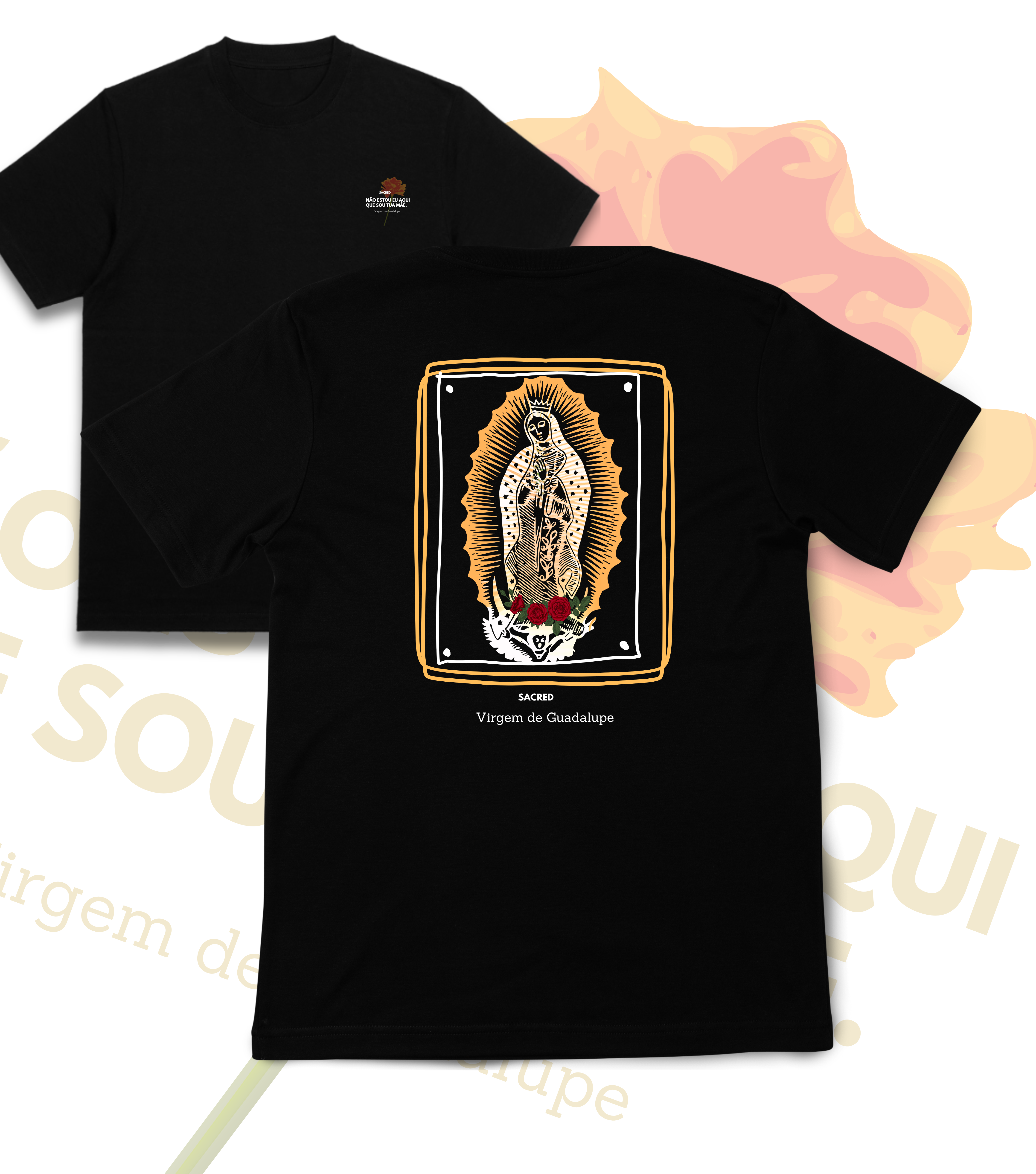 Camiseta Nsa Sra de Guadalupe Unissex