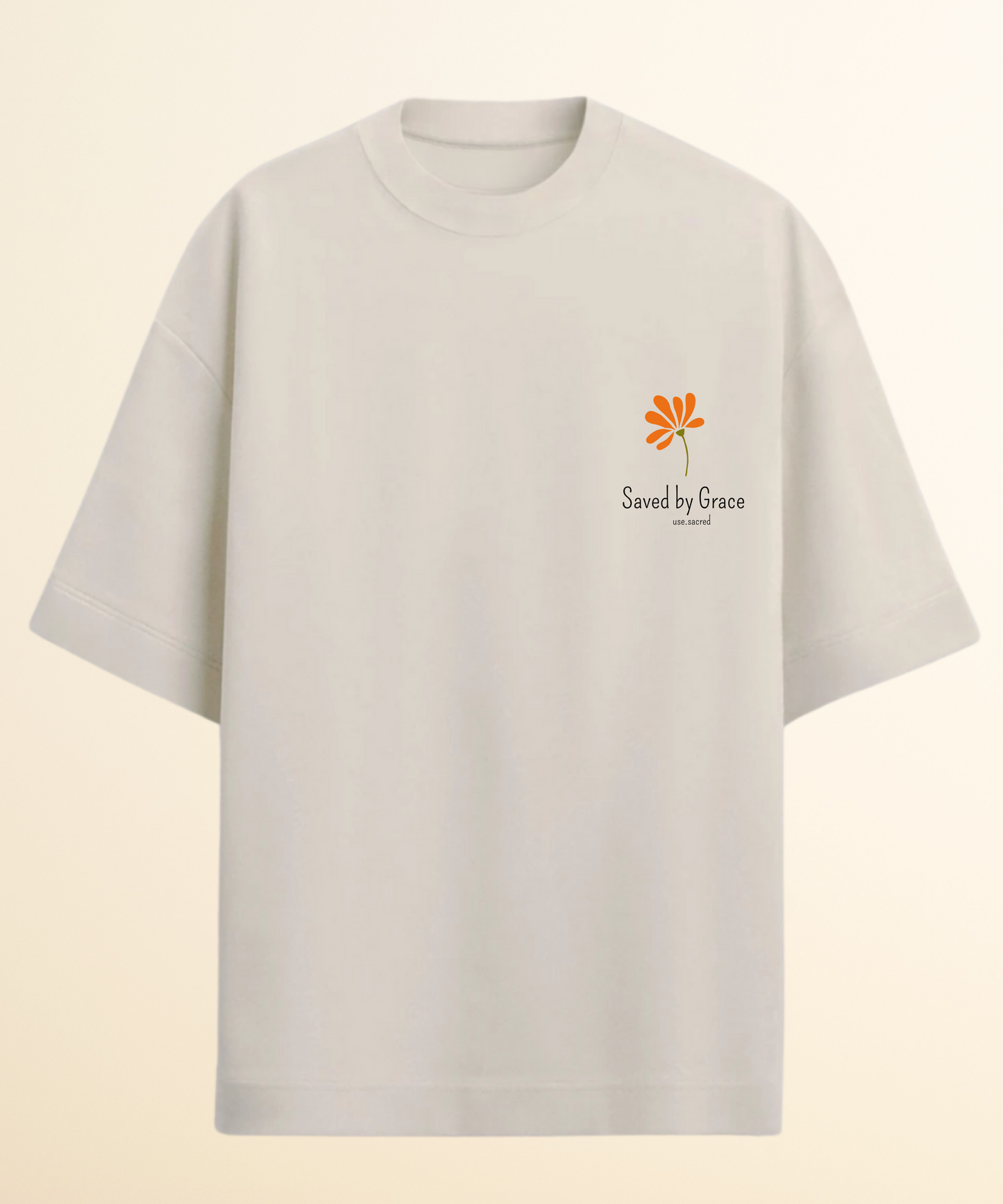 Camiseta Oversized Cristã Feminina  – Algodão Premium