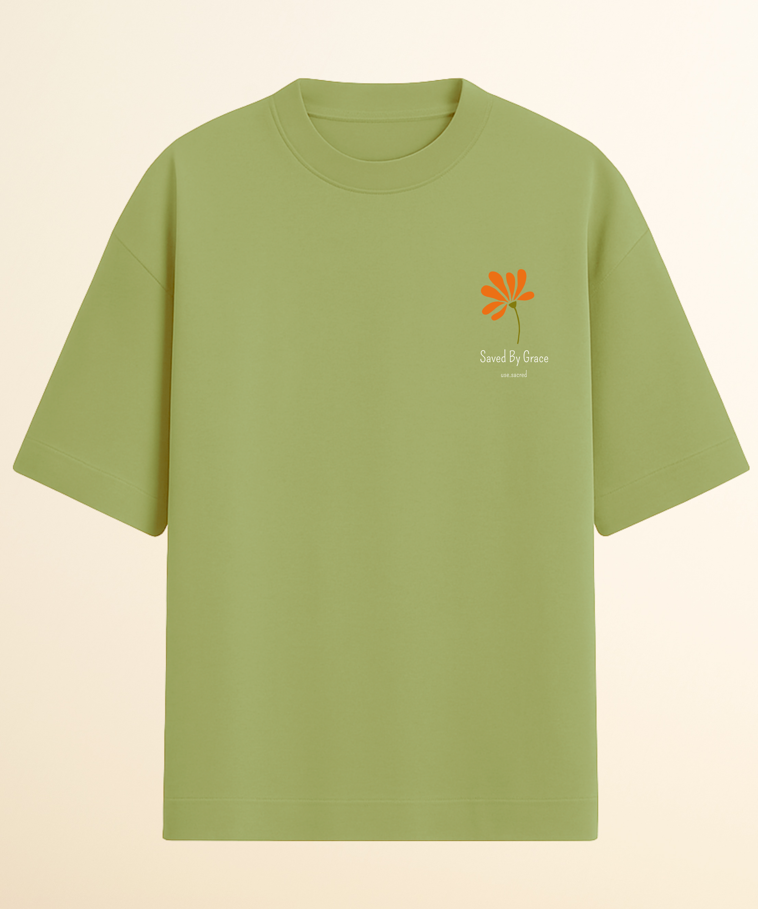 Camiseta Oversized Cristã Feminina  – Algodão Premium