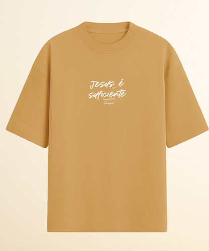Camiseta Oversized Cristã Feminina – Algodão Premium
