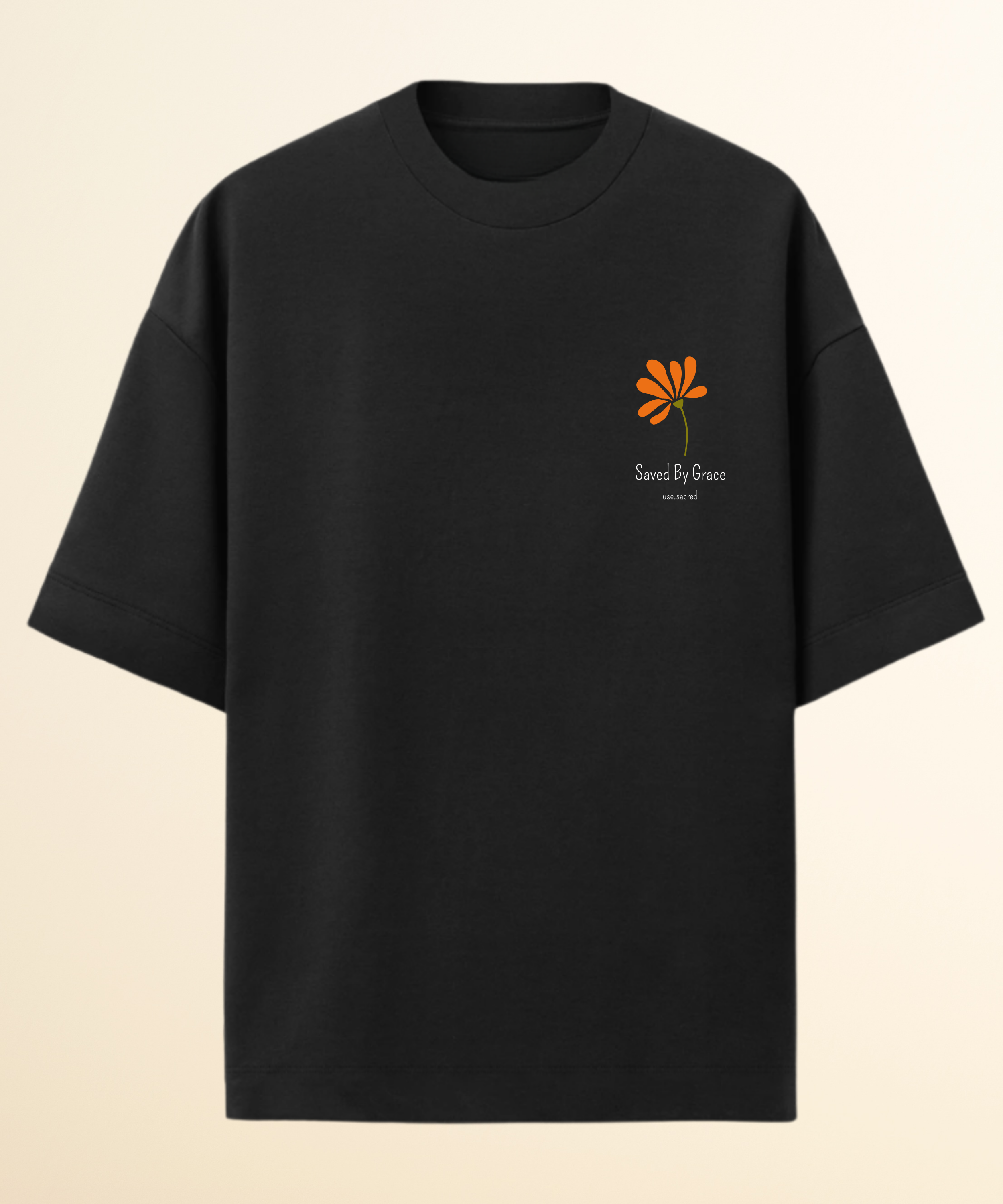 Camiseta Oversized Cristã Feminina  – Algodão Premium