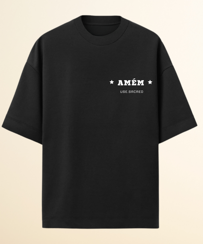 Camiseta Oversized Basic Amém