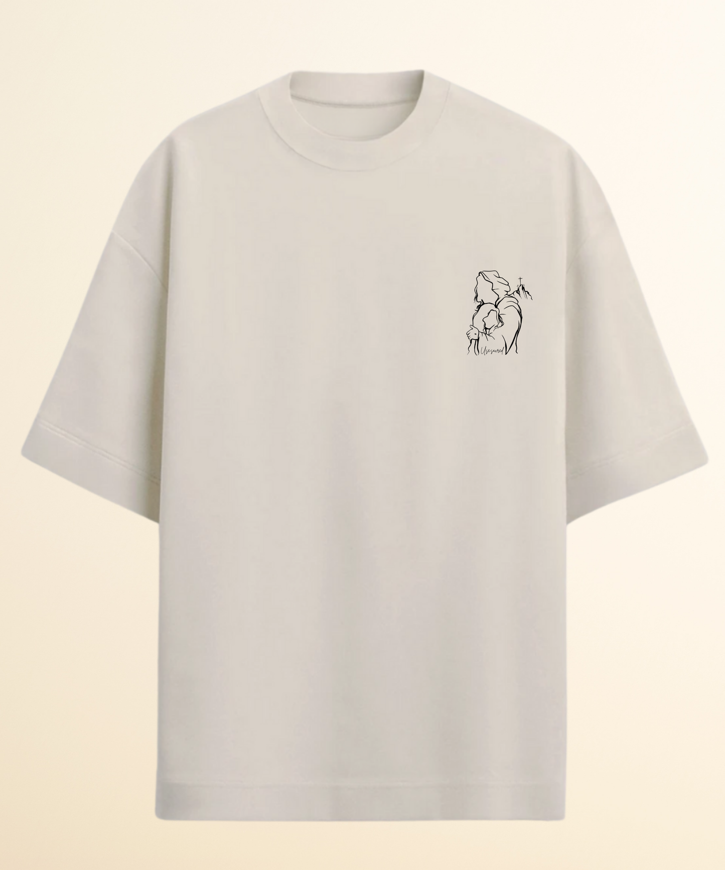 Camiseta Oversized Cristã Feminina Colo – Algodão Premium