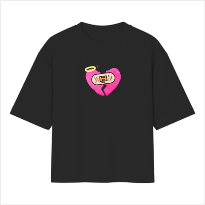 Camiseta Oversized Coração