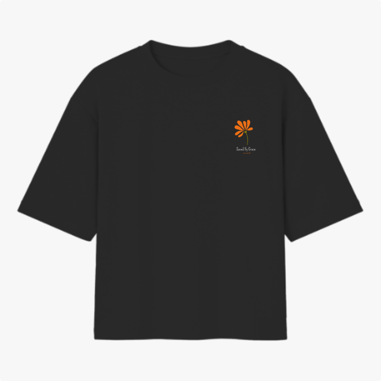 Camiseta Oversized Cristã Feminina  – Algodão Premium