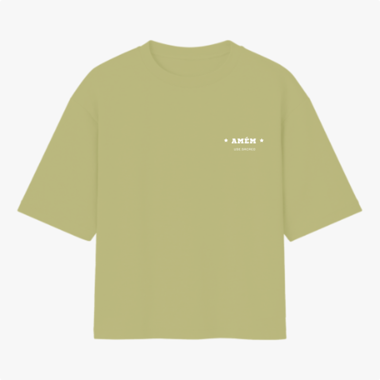 Camiseta Oversized Basic Amém