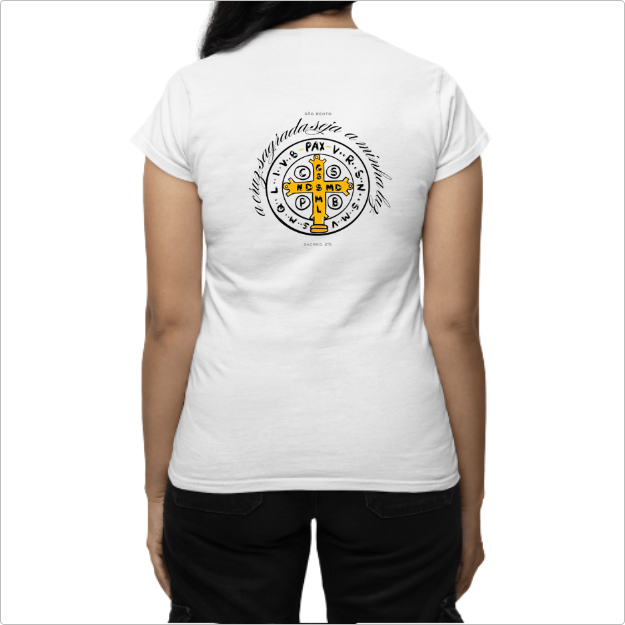 Camiseta Baby look São Bento