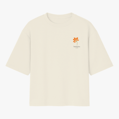 Camiseta Oversized Cristã Feminina  – Algodão Premium