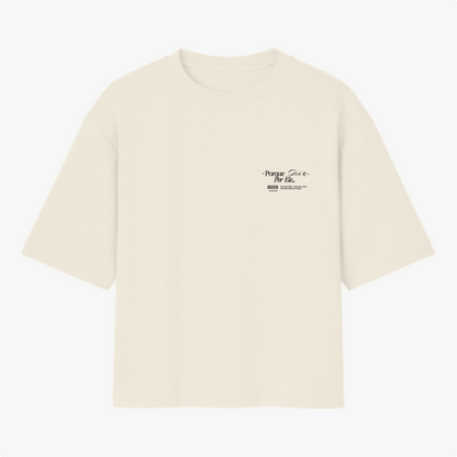 Camiseta Oversized Cristã  Basic -Algodão Premium