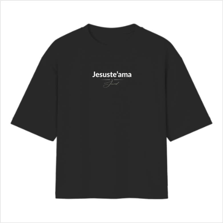 Camiseta Oversized Jesust'ama