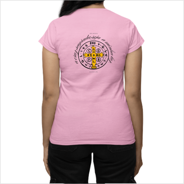 Camiseta Baby look São Bento