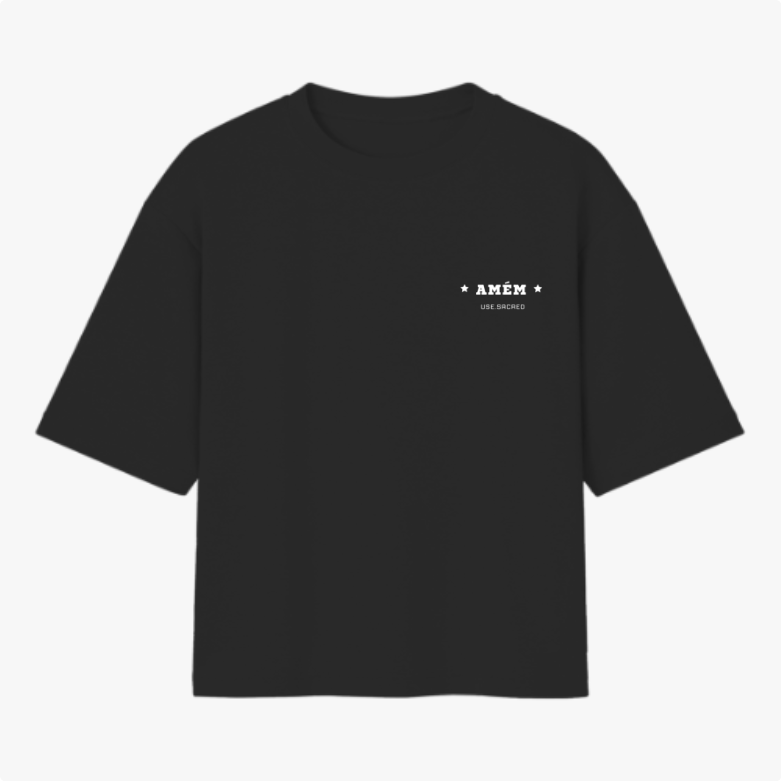 Camiseta Oversized Basic Amém
