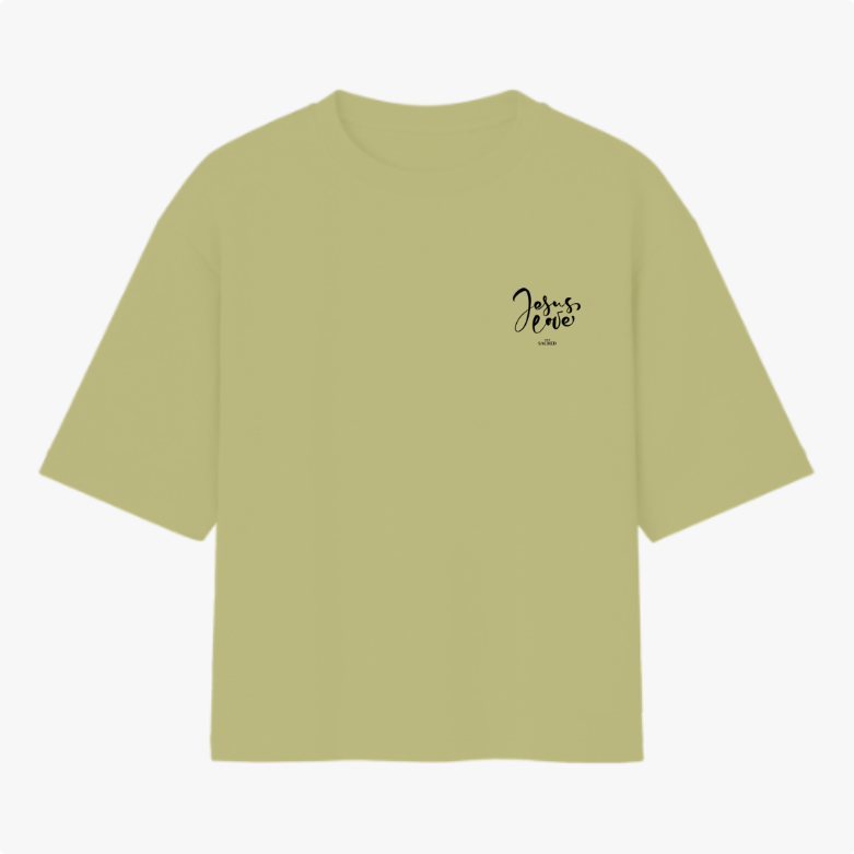 Jesus love lateral ( off e verde)