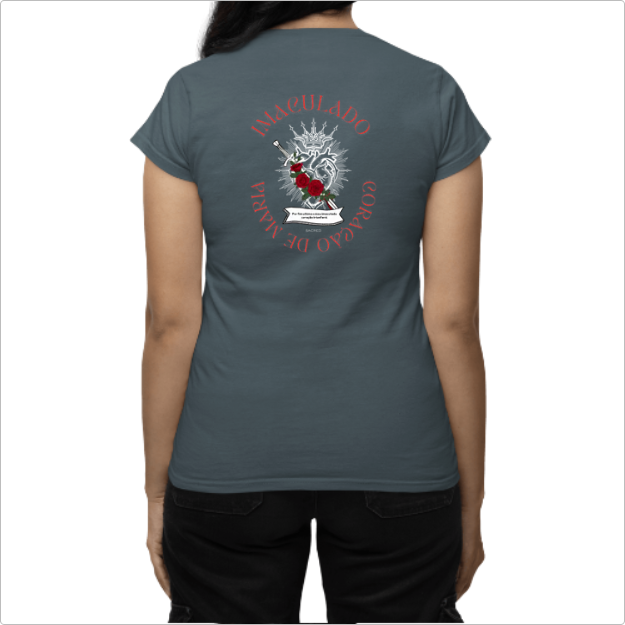 Camiseta Babylook Imaculado Coração