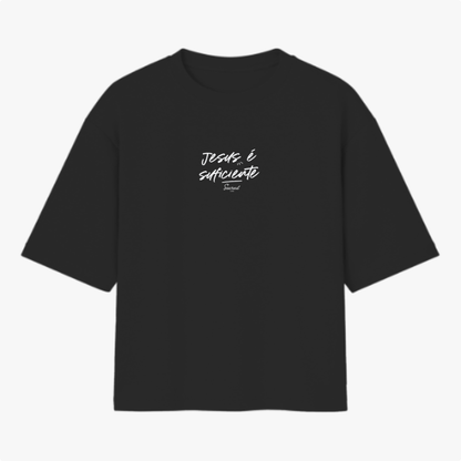 Camiseta Oversized Cristã Feminina – Algodão Premium