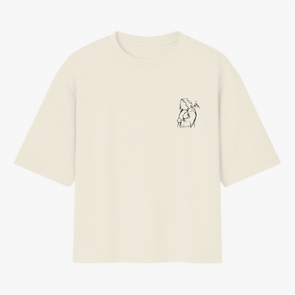Camiseta Oversized Cristã Feminina Colo – Algodão Premium