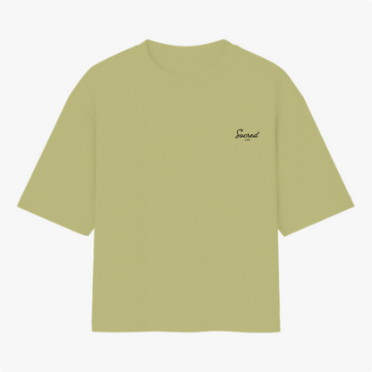Camiseta Oversized Cristã Jesus Love