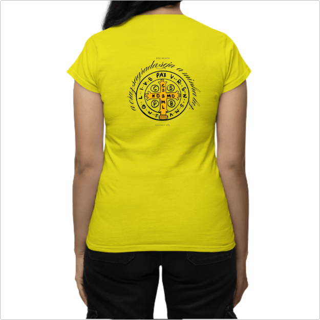 Camiseta Baby look São Bento