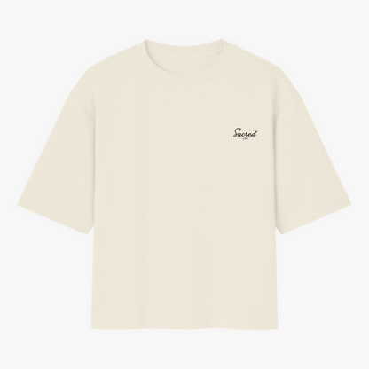 Camiseta Oversized Cristã Jesus Love