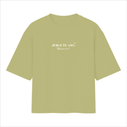 Camiseta Oversized Ele Te Ama