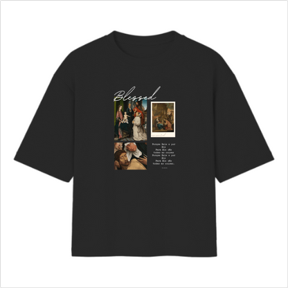 Camiseta Oversized Mosaico Blessed