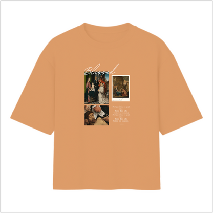 Camiseta Oversized Mosaico Blessed