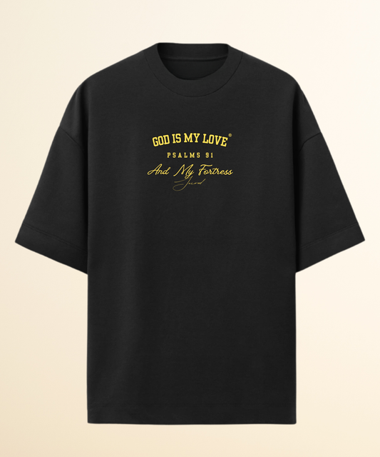 Camiseta Oversized psalms 91